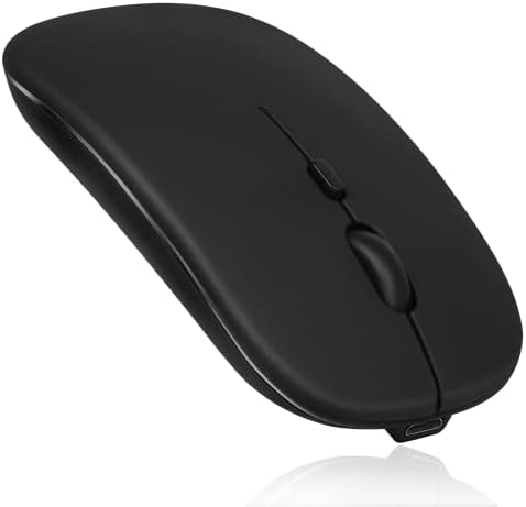 Urbanx 2.4GHz & Bluetooth miš, punjivi bežični miš za Fire HD 10 Plus & All Kindle uređaji Bluetooth bežični miš za prijenosno računalo/PC/Mac/iPad