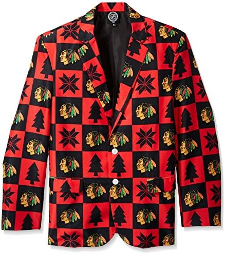 Chicago Blackhawks zakrpa ružna poslovna jakna - muška veličina 46
