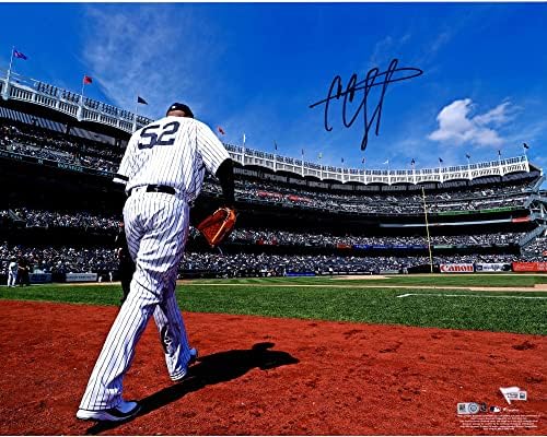 CC Sabathia New York Yankees Autografirano 16 X 20 Fotografija stadiona - Autografirane MLB fotografije