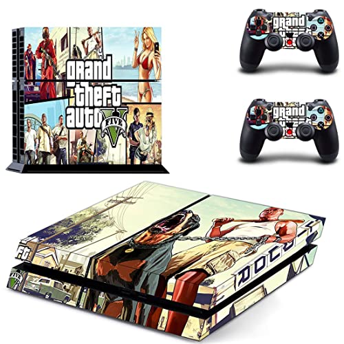 Za PS5 Digital - Game Grand GTA krađa i Auto PS4 ili PS5 naljepnica kože za PlayStation 4 ili 5 konzola i kontrolera naljepnica vinil