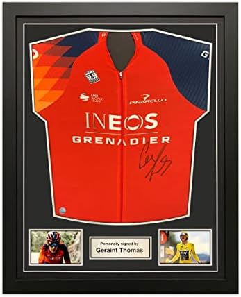 Ekskluzivna memorabilija Geraint Thomas potpisala je Ineos Grenadiers biciklistički dres. Standardni okvir