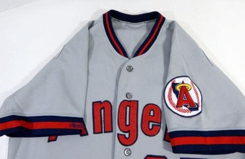 Kalifornijski anđeli Joe Johnson 27 Igra izdana Grey Jersey 44 DP14431 - Igra korištena MLB dresova