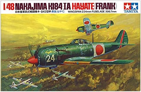 Tamiya Modeli Nakajima Ki-84 IA Tip 4 Hayate Model Kit
