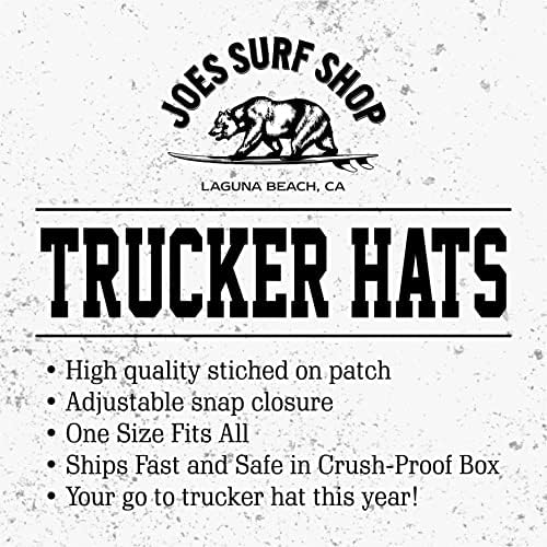 Joes Surf Shop Vintage surfanje medvjeda šešira, šešir kamionskog kamiona, podesivo