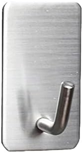 Mahza Kuke 3/5/8 PCS Zidna kuka od nehrđajućeg čelika Ego ljepljiva kuhinja Kuhinjsko mjesto za kupaonicu ključ za ključeva vješalica