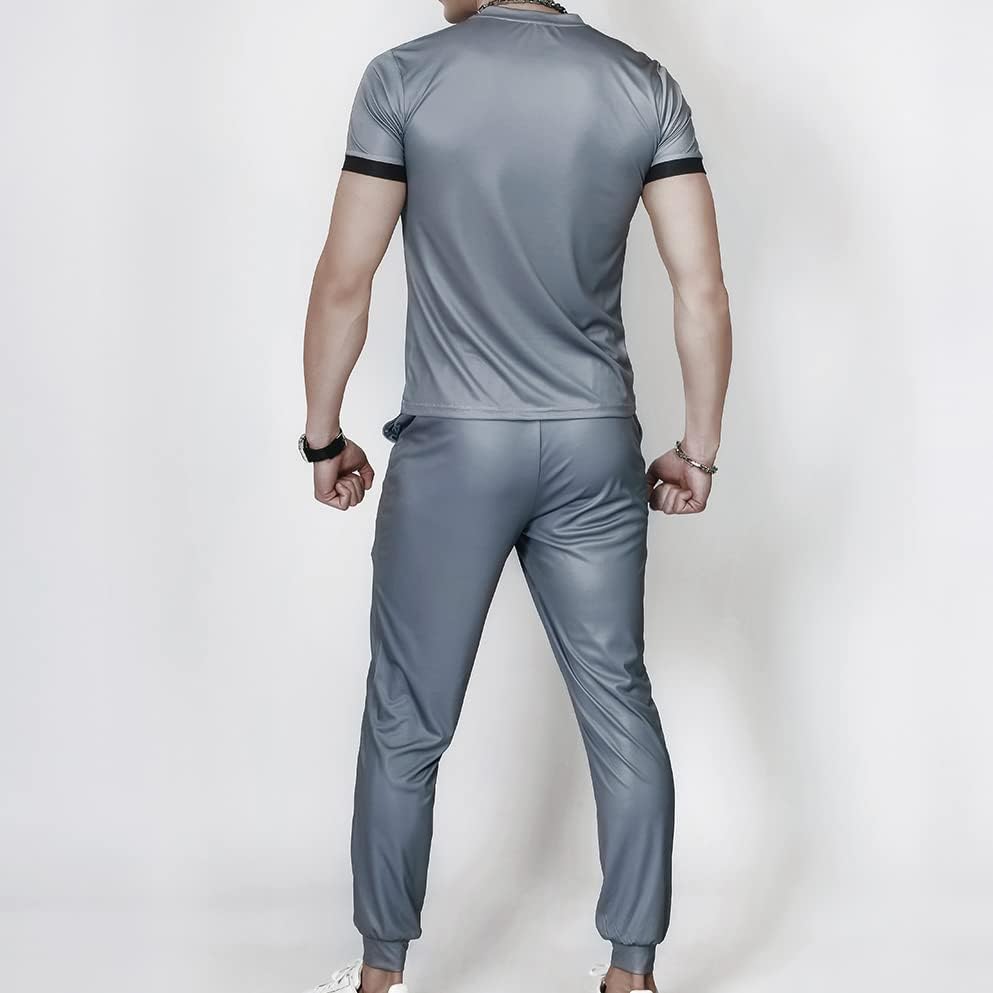 Muška odjeća casual tracksuits sportska odjeća odjeća s kratkim rukavima Track odgovara muškarcima postavljene hlače dvodijelne odjeće