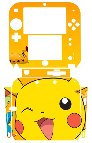 Pikachu p vinilna naljepnica naljepnica za kožu za Nintendo 2ds konzolu