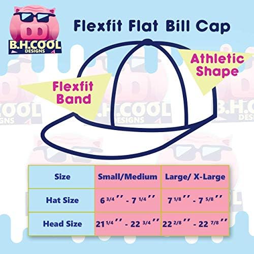 Radije bih se iskrcao - FlexFit 6210 Strukturirani ravni račun ugrađeni šešir | Vezena trendi bejzbol kapka