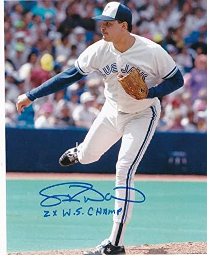 Duane Ward Toronto Blue Jays 2 x WS Actions Action potpisano 8x10 - Autografirane MLB fotografije