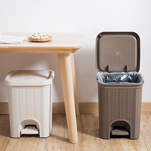 Bucket bucket, imitacija pedale od ratana klasifikacija kanta za smeće kreativna košara za otpadni papir kućni dnevni boravak kupaonica