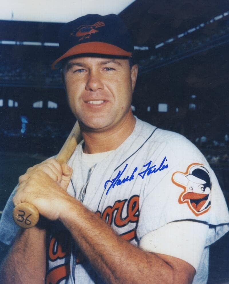 Hank Foiles Baltimore Orioles potpisao je Autographed 8x10 Fotografija W/COA