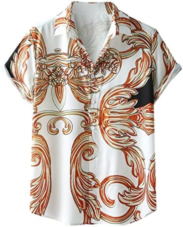 XXBR 2022 Nove muške košulje, ljetni dizajner gumb kratkih rukava dolje dolje s prskanjem grafički tiskane havajske majice vrh gornje