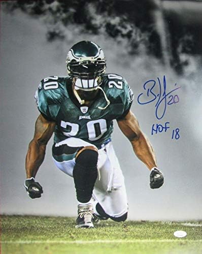 Brian Dawkins Philadelphia Eagles Potpisano/Inscr Hof 18 16x20 Photo JSA 156058 - Autografirane NFL fotografije