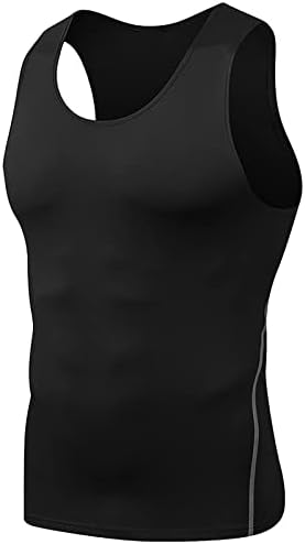 Muška ljetna sportska majica bez rukava 91 BRZOSUŠEĆE majice kompresijske majice bez rukava za mišiće tijela 50322