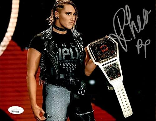 Rhea Ripley potpisala je WWE NXT UK Ženski prvak 8x10 Fotografija 3 JSA svjedok CoA - Fotografije s autogramima na fakultetima