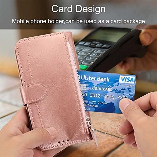Torbica od 14/14 do 14 do 14 do 14 do Premium Torbica za novčanik s dugim užetom s patentnim zatvaračem Flip kožna torbica za telefon