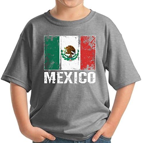 Pekatees majica meksičke zastave za djecu Majicu Meksika Meksička nogometna majica za mlade