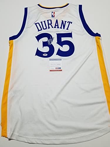 Kevin Durant potpisao je Jersey PSA/DNA Golden State Warriors Autografirani