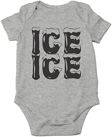 Aw Fashions Ice Ice Baby - Parody Slatka novost Smiješno dijete s jednodijelnim dječjim tijelom