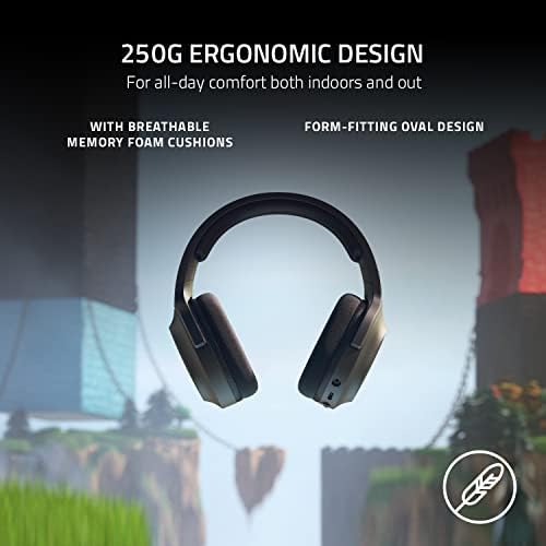 Bežične Multiplatformske Slušalice za igranje i mobilne slušalice: ergonomski dizajn težine 250 g-Odvojivi mikrofon-20-satna baterija-kompatibilno