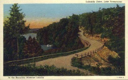 Jezero Taneycomo, razglednica Missouri