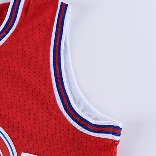 RXIQEUB muški košarkaški dres 23 Svemirski film Jersey majice za 90 -ih Hip Hop dres, tematska zabava, poklon za fanove košarke