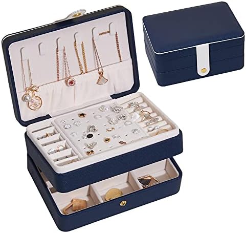 Niizo kreativna višeslojna kutija za nakit Naušnice Ogrlica za skladištenje nakita PU Koža Multifunkcionalna kutija za odlaganje nakita