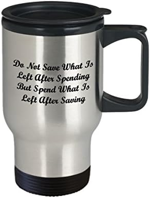 Proračunski analitičar kave Putovanje šalica najbolja smiješna jedinstvena šalica čaja financijskog računovođa savršena ideja za muškarce