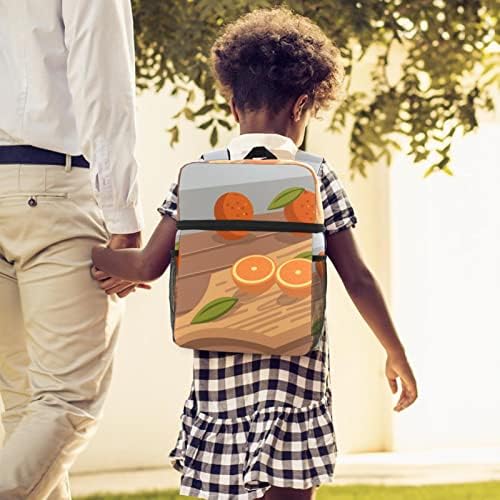 VBFOFBBV LAPTOP Ruksak, elegantni putujući ruksak casual Daypacks torba za rame za muškarce, žene naranče, voćno narančasto