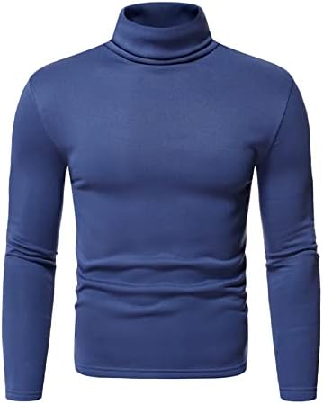 Muška dolčevita s dugim rukavima, termalno donje rublje, džemper s imitacijom vrata, osnovni sloj, pulover, košulja