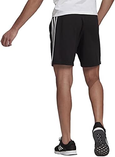 Adidas muški osnovni francuski Terry 3-stripe kratke hlače