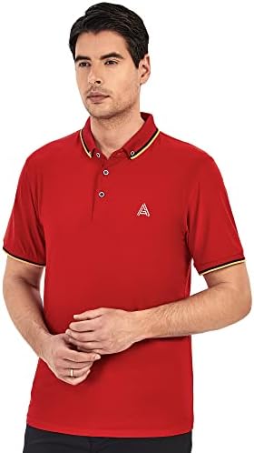 Golf majice za muškarce kratke rukave suho fit vlage vlage wicking performans majica
