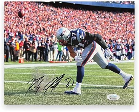 Rob Gronkowski potpisao je autograpd 8x10 fotografija JSA - Autografirane NFL fotografije