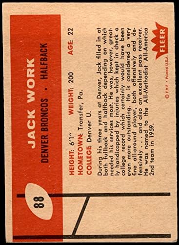 1960. Fleer 22 Alan Cann New England Patriots Dean's Cards 2 - Dobri Patriots
