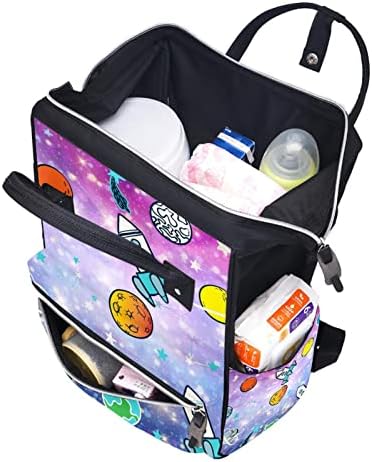 Guerotkr putuju ruksak, vrećice pelena, vrećica s pelena s ruksacima, planeti zvjezdanih uzoraka i rakete