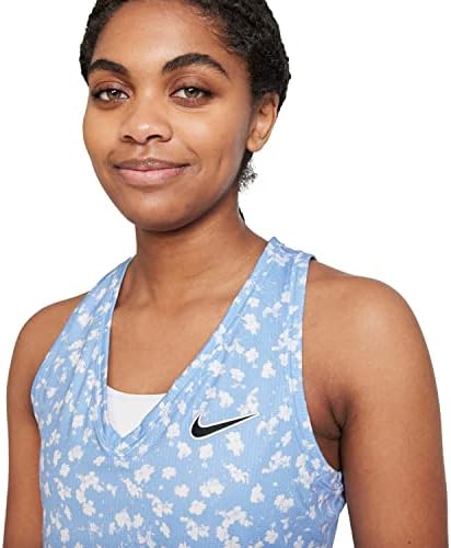 Nike Court ženski dri-fit pobjeda tiskani teniski tenk veličina medija