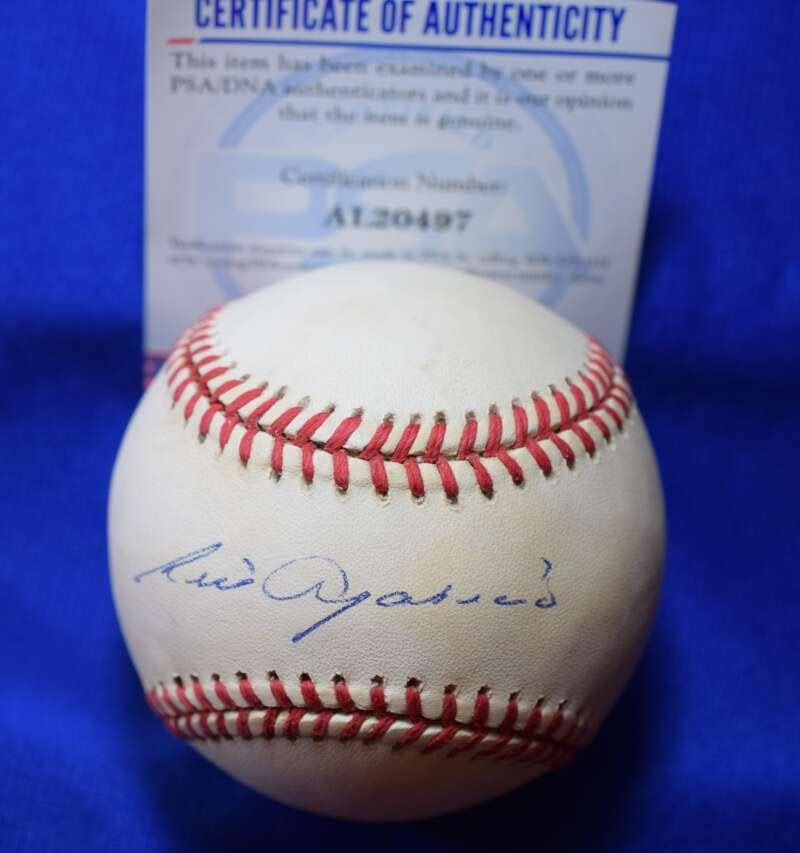 Luis Aparicio PSA DNA CoA Autogram American League Oal potpisao bejzbol