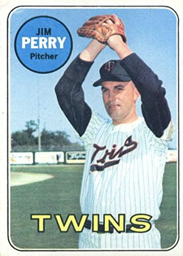 1969. Topps 146 Jim Perry Minnesota Twins bejzbol kartica