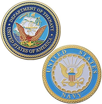 Američka mornarica Komemorativni izazov Kovanica Veterana Vojni novčić