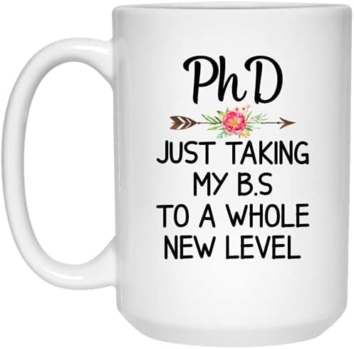Doktorat, odvesti moj BS na potpuno novu razinu smiješne šalice, novog doktorata, dr. Mug, poklon za medicinsku školu, doktorat studentski