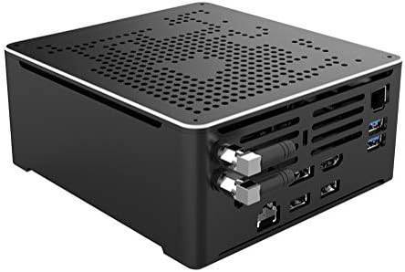 Mini PC HUNSN 4K, HTPC, NUC, Mali server Podrške Proxmox, Vmware ESXI, KODI, Intel 6 jezgri I9 8950HK, BY02, DP, HDMI, Type-C, 2 x