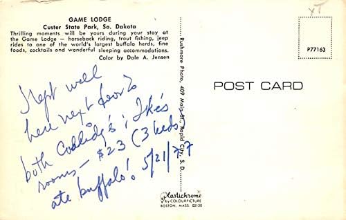 Game Lodge Custer State Park, Južna Dakota SD razglednice
