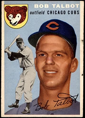 1954. Topps 229 Bob Talbot Chicago Cubs VG/EX CUBS