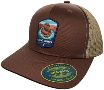 Šešir za Kamiondžije Velikog kanjona-mrežasta bejzbolska kapa od Al-A s krpama od tkanine Nacionalnog parka