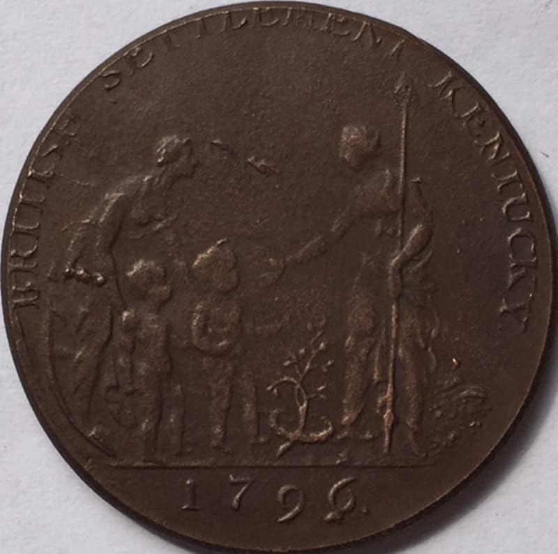 1796. američki komemorativni novčići kovanice bakreni proizvodi antikne kovanice inozemne komemorativne kovanice zanat