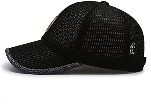 Yumeno ljetna mreža za bejzbol kapu za muškarce Žene podesive prozračne vanjske sportske kamiondžije šešir