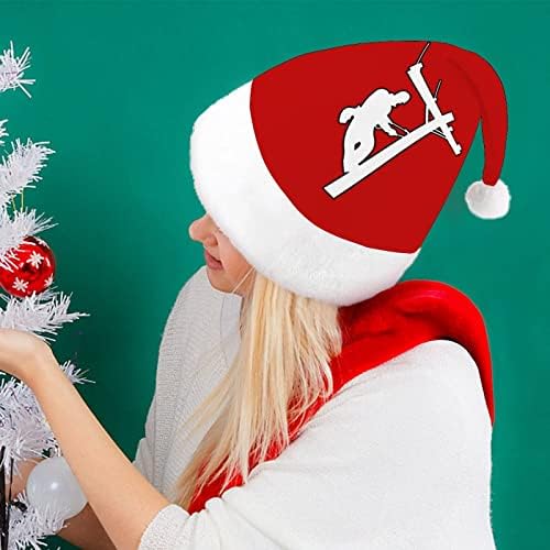 Električni kabelski vodič Božićni šešir Djeda Božićnjaka Božićni ukrasi za božićno drvce blagdanski dekor Pokloni za odrasle žene obiteljski