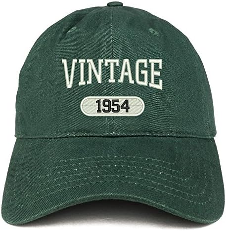 Trgovačka trgovina odjeće Vintage 1954 Izvezeni 69. rođendan opuštena pamučna kapica