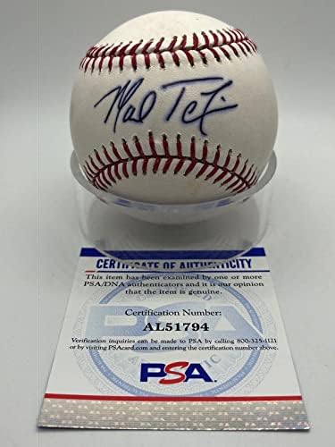Mark Teixeira Rangers Yankees potpisao službeni autogram MLB bejzbol PSA DNA - Autografirani bejzbols