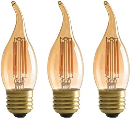 LED žarulja sa žarnom niti od 4 vata Podesiva svjetlina ekvivalentna 40 vata Vintage klasični stil Edison jantarne staklene žarulje